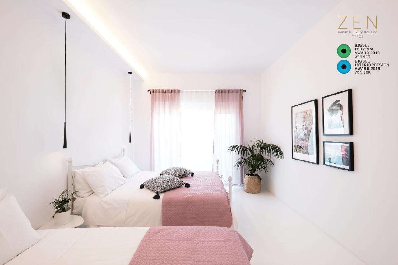 Zen Minimal Luxury Housing Tyros Villa Eksteriør billede