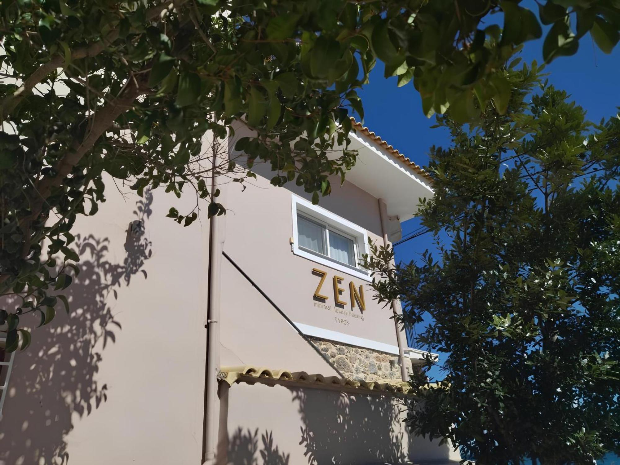 Zen Minimal Luxury Housing Tyros Villa Eksteriør billede