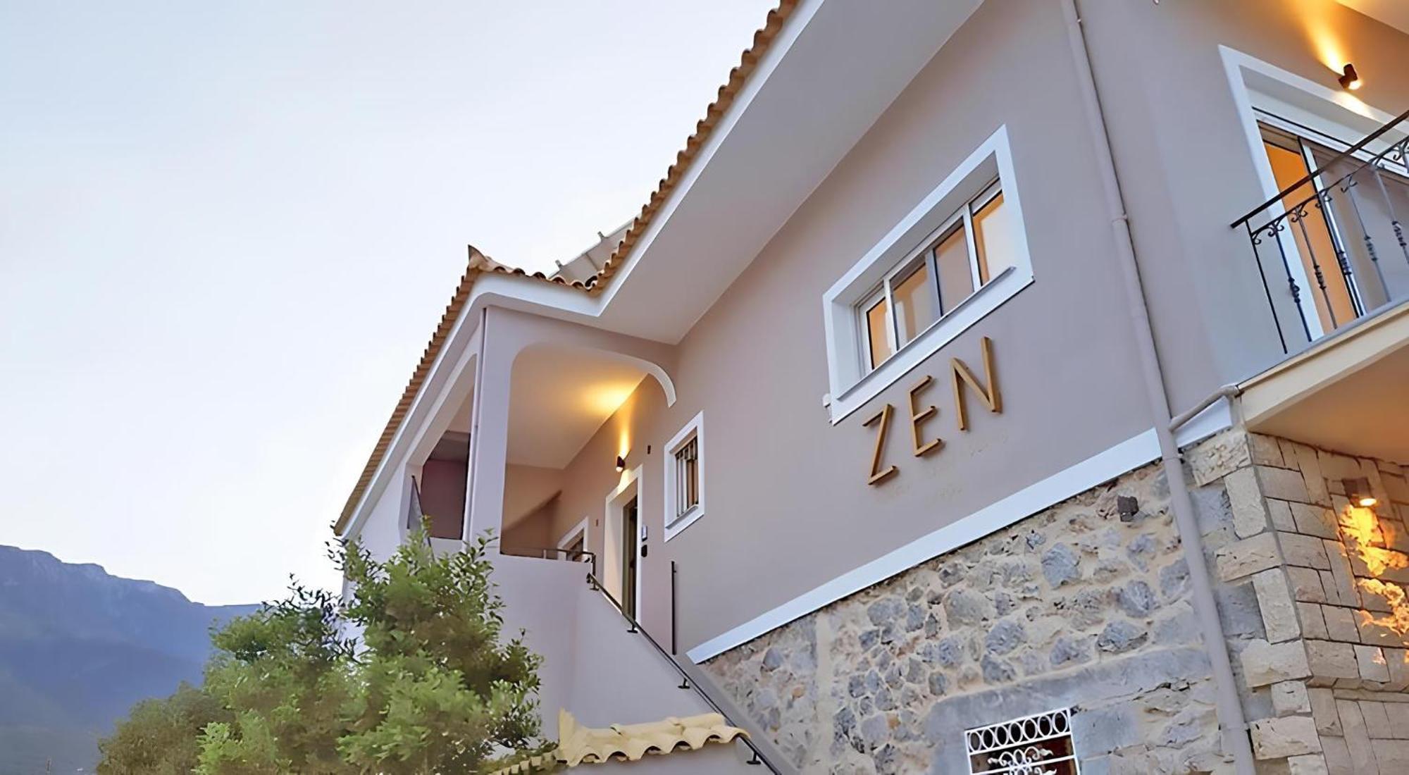 Zen Minimal Luxury Housing Tyros Villa Eksteriør billede
