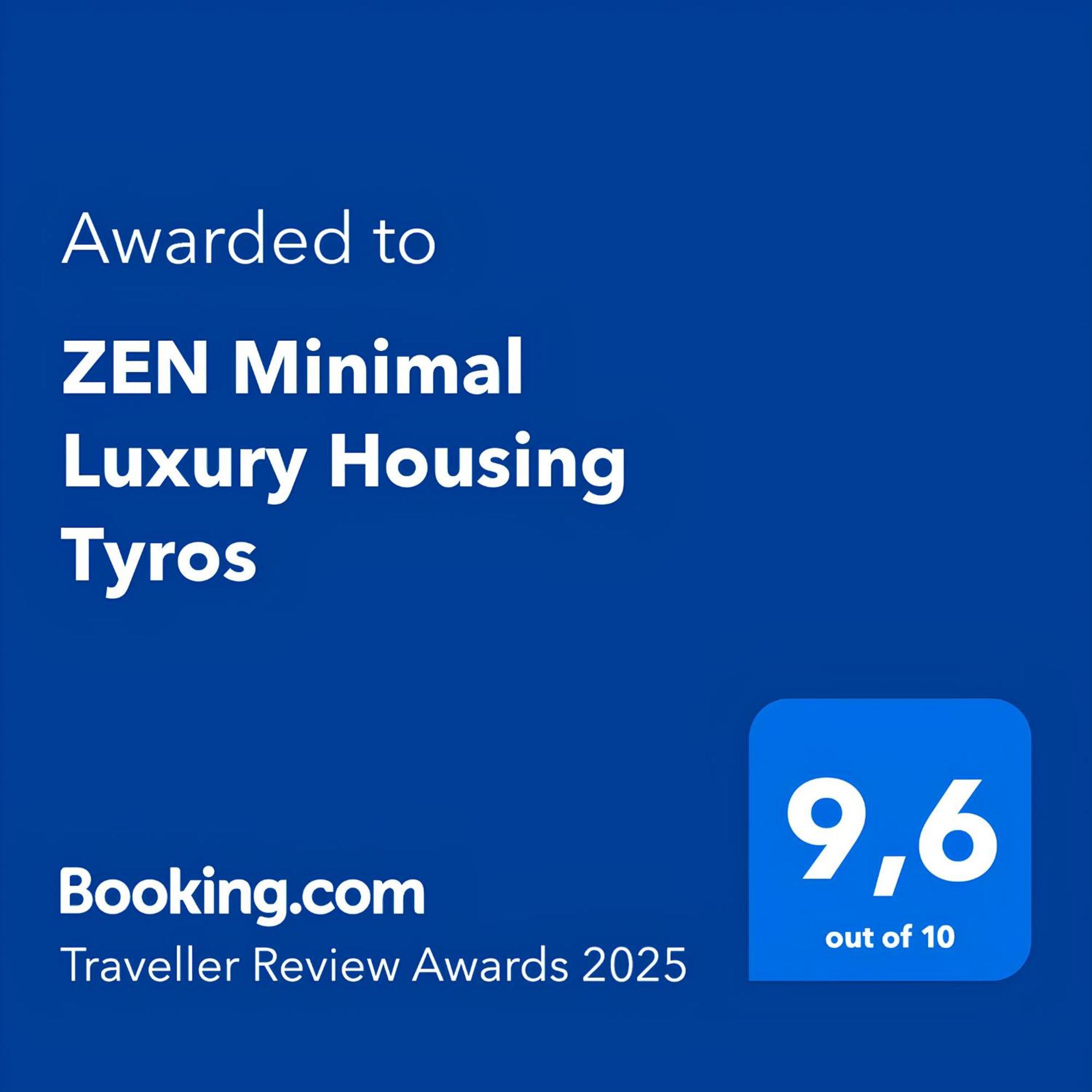 Zen Minimal Luxury Housing Tyros Villa Eksteriør billede
