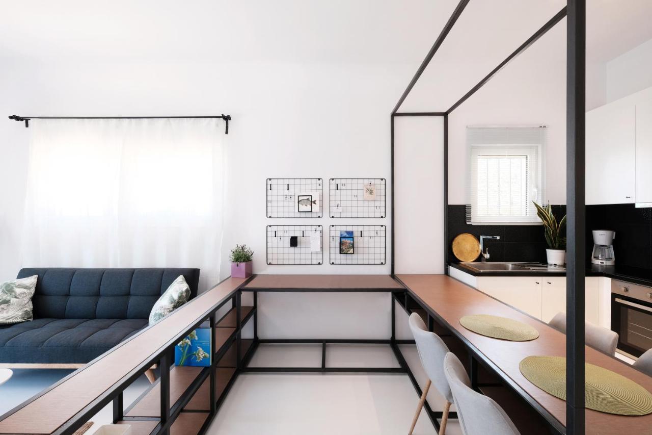 Zen Minimal Luxury Housing Tyros Villa Eksteriør billede